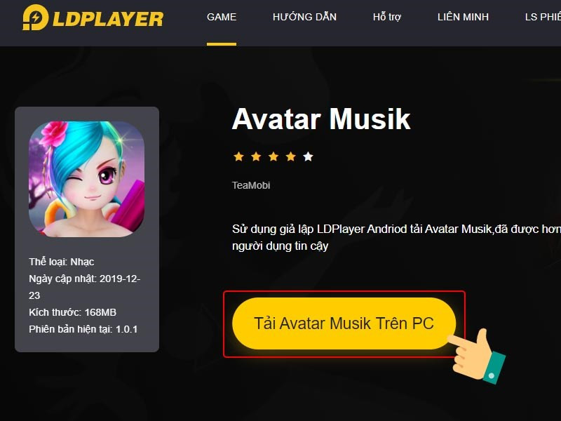 Hướng Dẫn Chi Tiết Cách Tải và Chơi Avatar Musik Trên PC