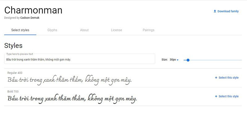 Tổng hợp 100+ Font chữ Tiếng Việt đẹp miễn phí từ Google Fonts