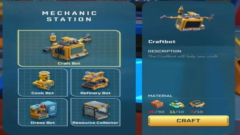 Chế tạo đồ vật Scrap Mechanic