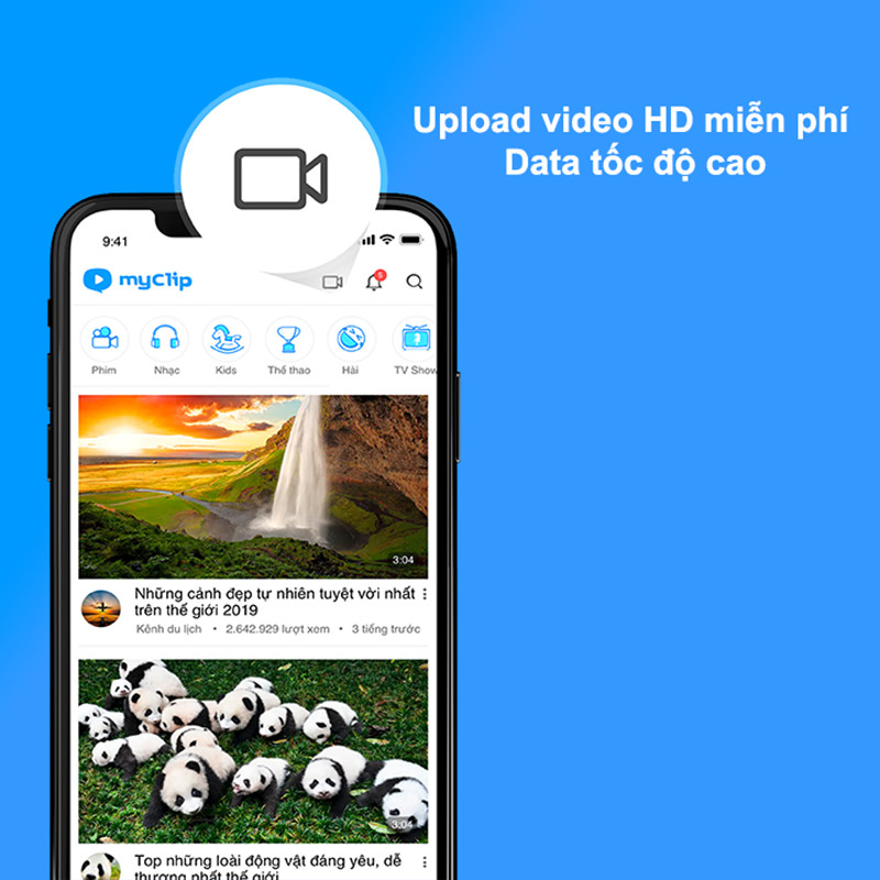 Chia sẻ video miễn phí với MyClip