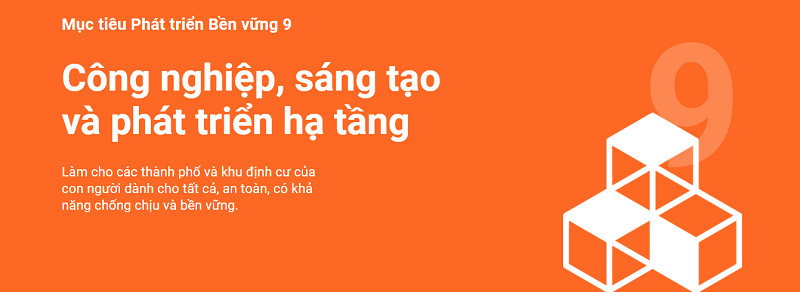 Công nghiệp, sáng tạo và phát triển hạ tầng