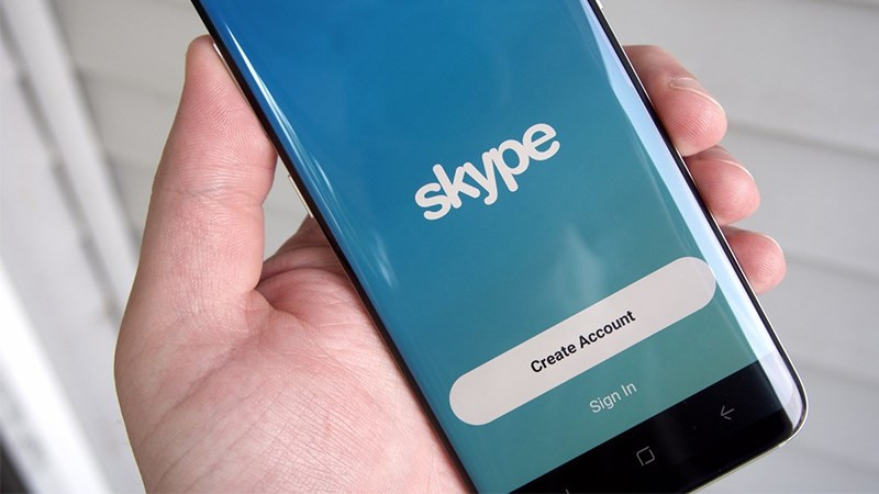 Đăng ký Skype trên điện thoại