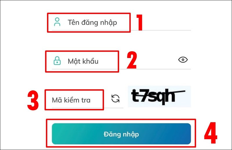 Đăng nhập trang web BIDV