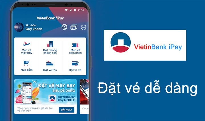 Đặt vé máy bay, vé xem phim dễ dàng và nhanh chóng