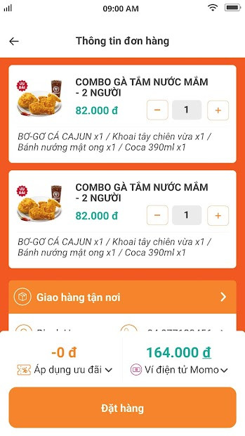 Định vị cửa hàng Popeyes gần nhất