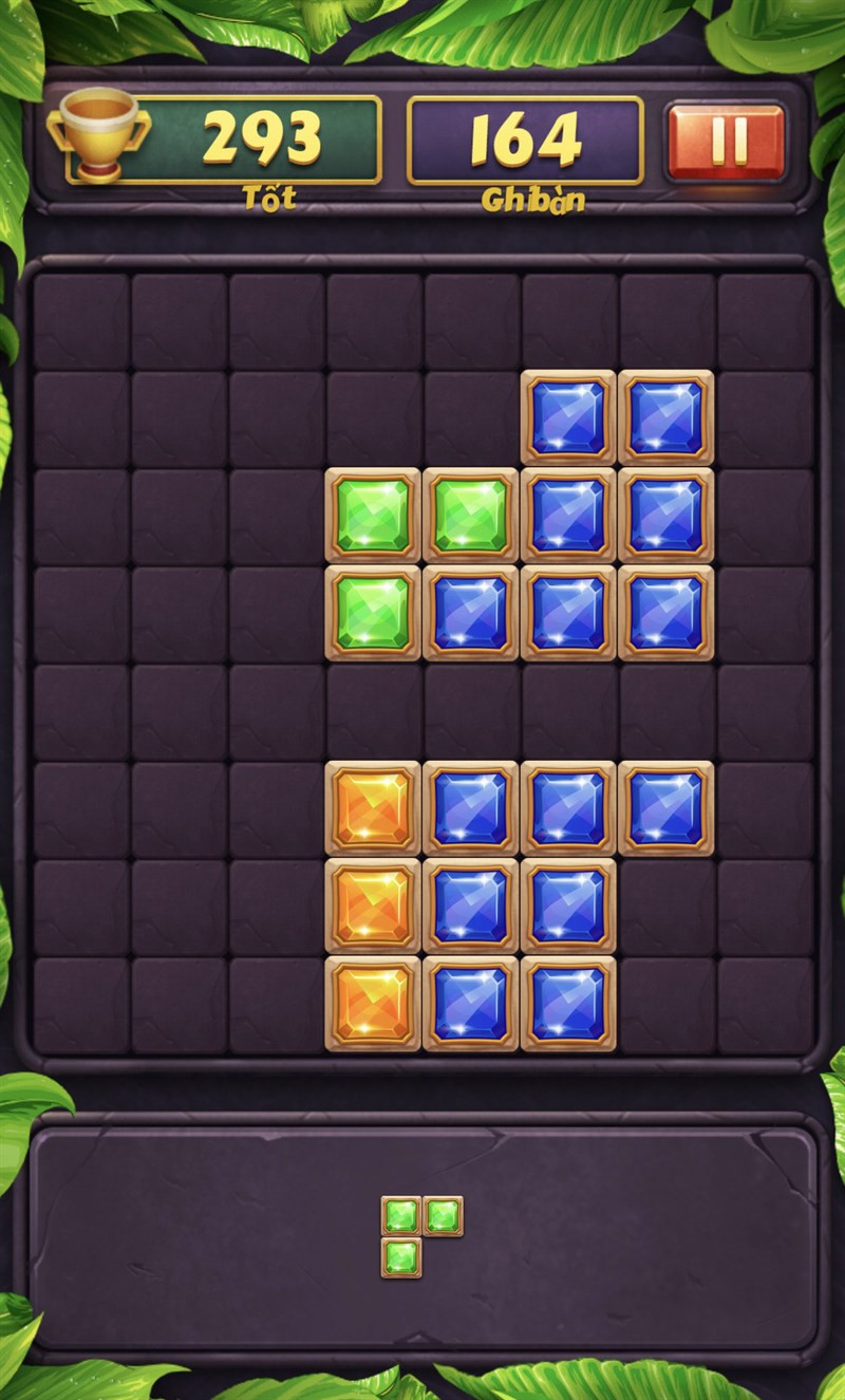 Đồ họa game Block Puzzle Jewel Legend với h&igrave;nh ảnh c&aacute;c khối h&igrave;nh đầy m&agrave;u sắc