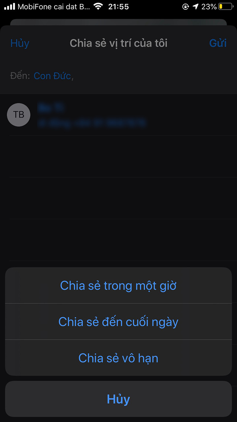 Gia đình sử dụng iPhone