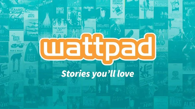 Giao diện Wattpad trên máy tính