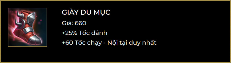 Giày du mục