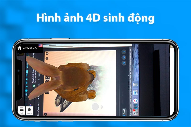 Hình ảnh 4D sinh động của các loài động vật