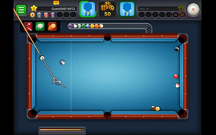 Hình ảnh gameplay của 8 Ball Pool