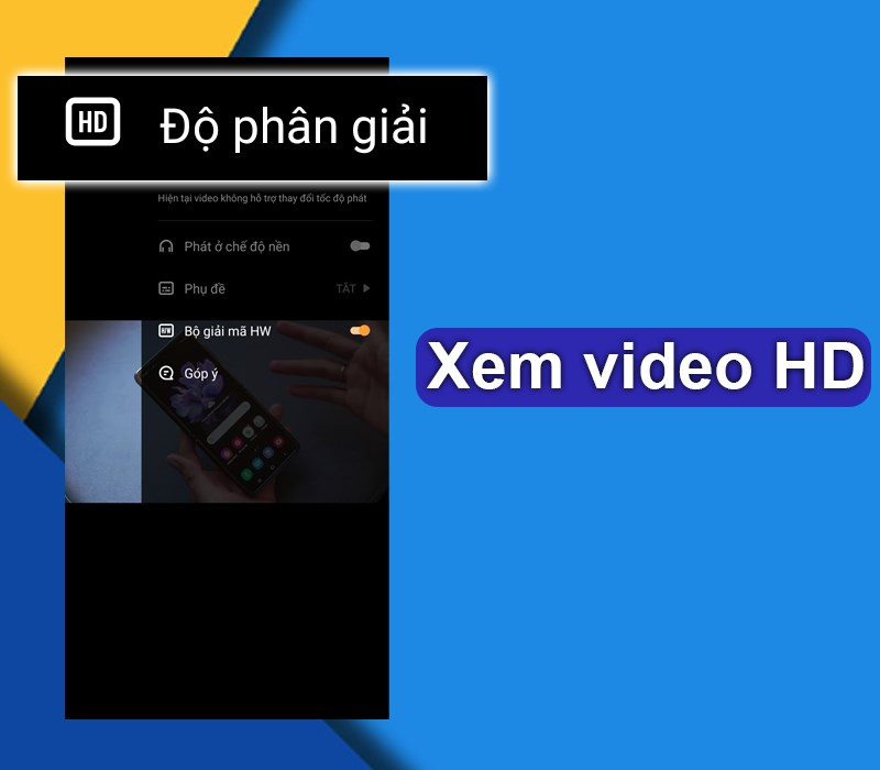 Hỗ trợ xem video chất lượng HD tr&ecirc;n UC Browser