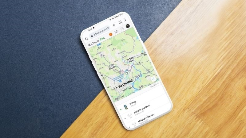 iCloud giúp định vị được thiết bị khi thất lạc