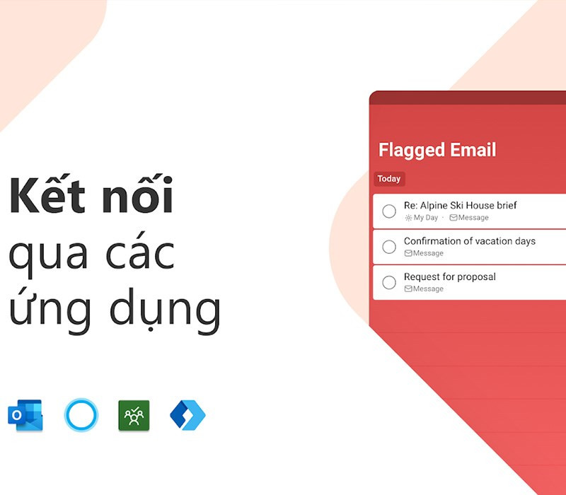 kết nối qua c&aacute;c ứng dụng