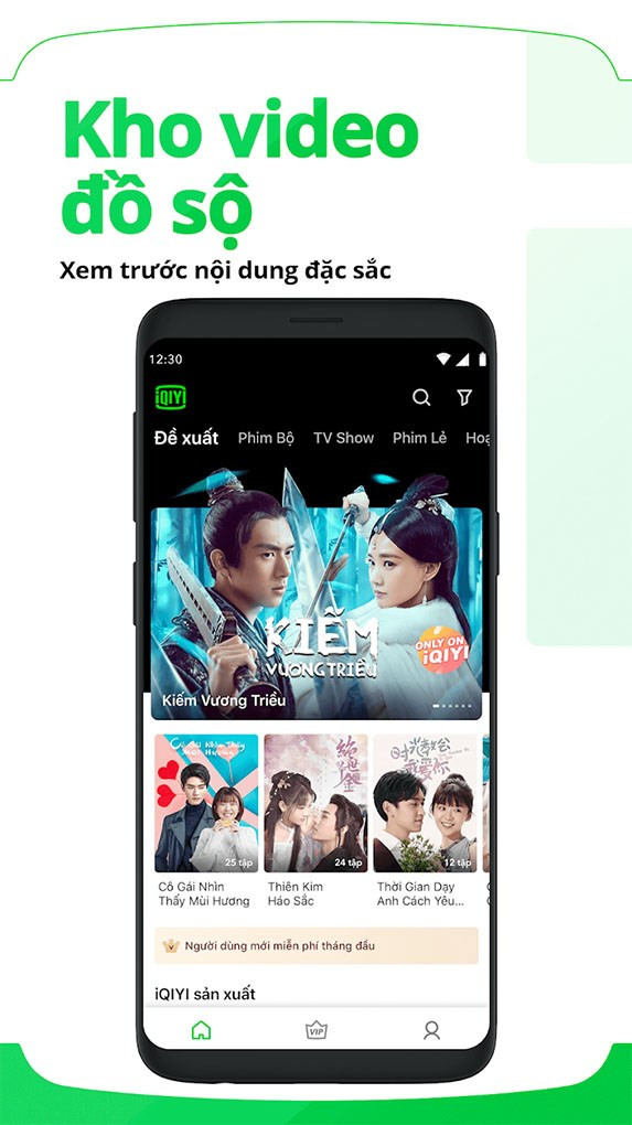 Kho video đồ sộ và đa dạng trên ứng dụng iQIYI