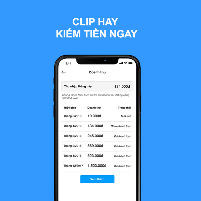 Kiếm tiền từ video với MyClip