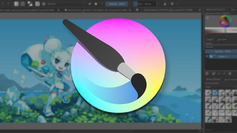 Krita - Phần mềm chỉnh sửa ảnh dành cho máy cấu hình thấp