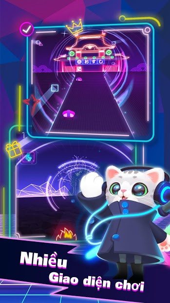 Màn hình chơi game Sonic Cat