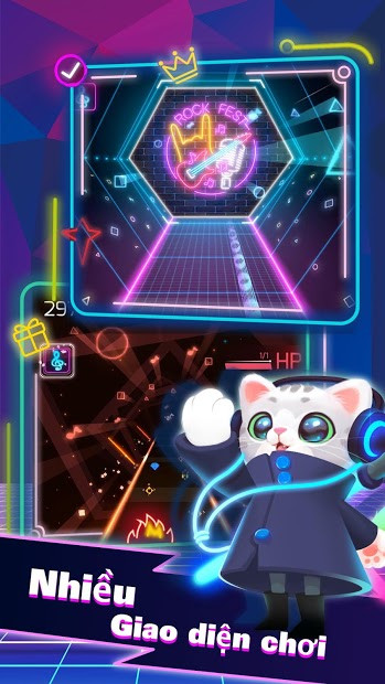 Màn hình chơi game Sonic Cat