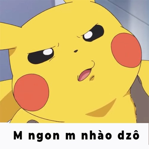 Meme Pikachu tức giận 2