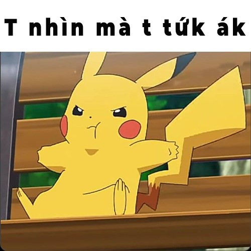 Meme Pikachu tức giận 3