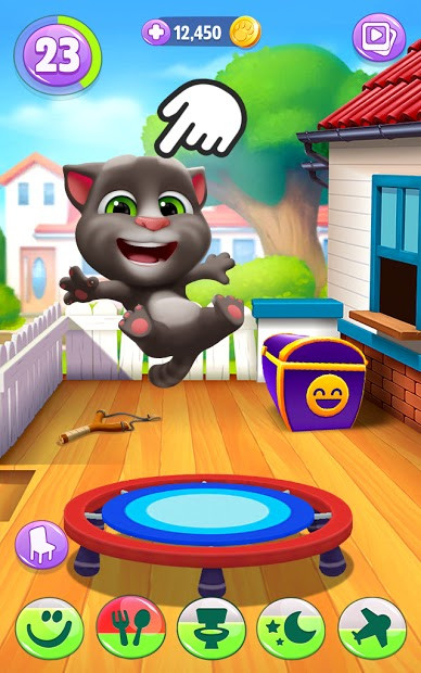 Mini game trong My Talking Tom 2