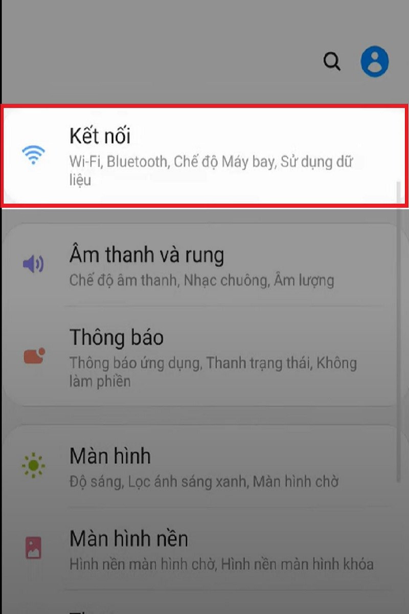 Mục kết nối