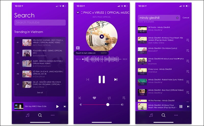 Music Pro trên điện thoại Android