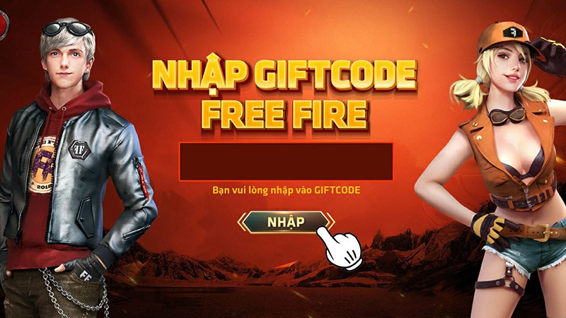 Nhập code và nhấn Nhập