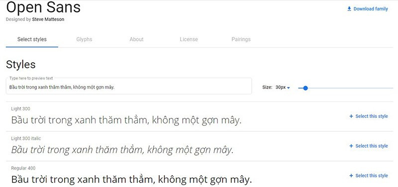 Tổng hợp 100+ Font chữ Tiếng Việt đẹp miễn phí từ Google Fonts