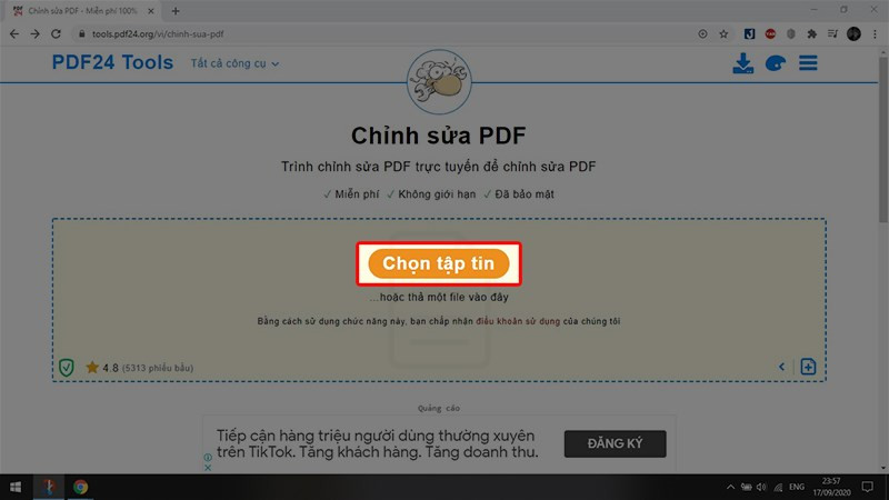 7 Công Cụ Sửa File PDF Trực Tuyến Miễn Phí, Nhanh Chóng