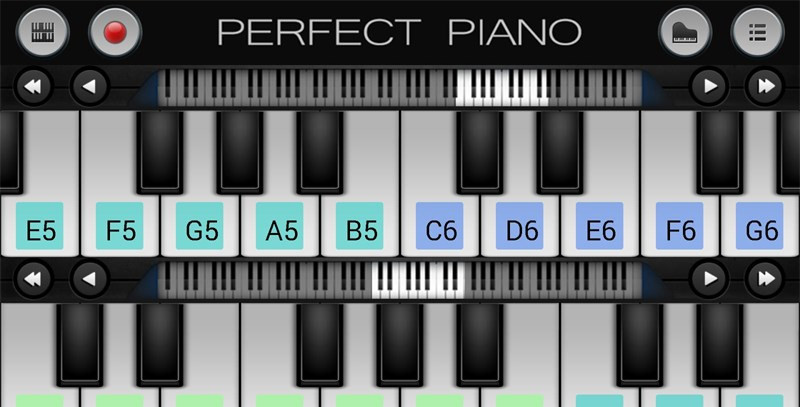 Perfect Piano: Học chơi đ&agrave;n Piano với &acirc;m thanh ch&acirc;n thực