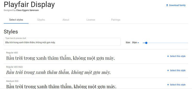 Tổng hợp 100+ Font chữ Tiếng Việt đẹp miễn phí từ Google Fonts