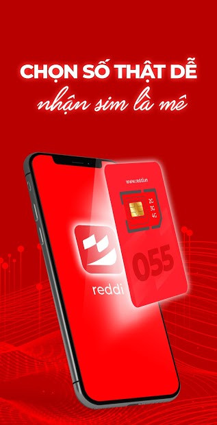 Reddi: Mua Sim Số Đẹp Online, Tự Chọn Gói Cước Data Ưu Đãi