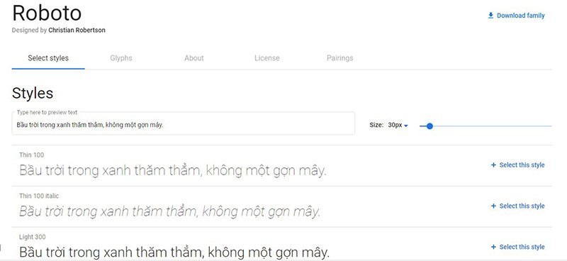 Tổng hợp 100+ Font chữ Tiếng Việt đẹp miễn phí từ Google Fonts