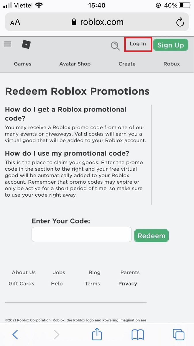 Hướng Dẫn Nhập Code Roblox Mới Nhất 2025 Và Rinh Quà Khủng