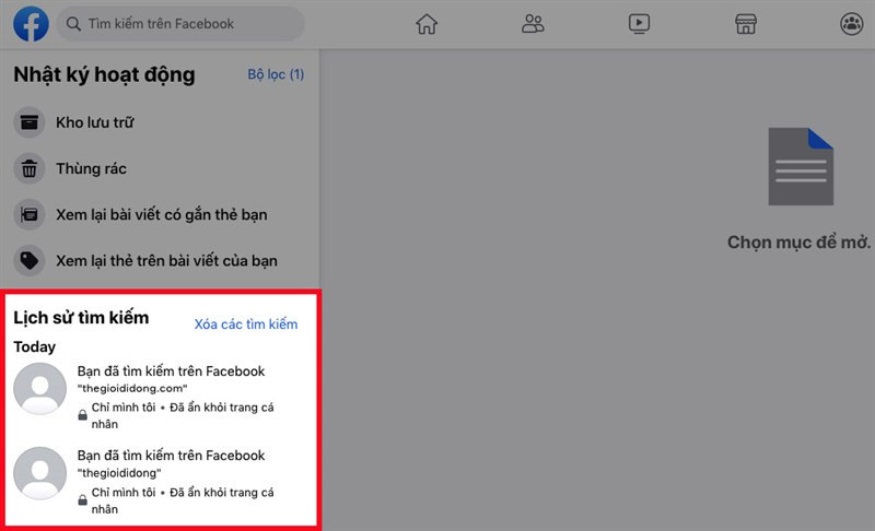 Hướng Dẫn Chi Tiết Cách Xem Lịch Sử Tìm Kiếm Trên Facebook 2024