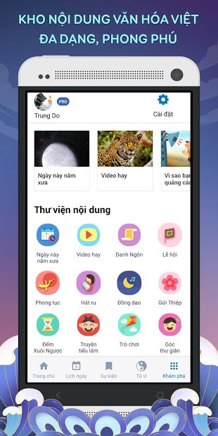 Screenshots Lịch Vạn Niên 2021: Xem lịch âm, ngày tốt xấu