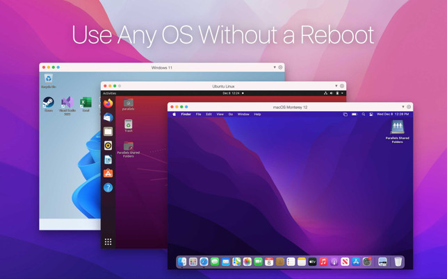 Screenshots Parallels Desktop - Phần mềm giả lập Windows trên MacBook