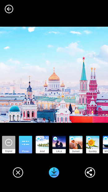 Screenshots PICNIC - Ứng dụng chỉnh ảnh chụp ngoài trời