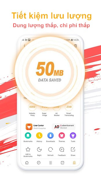 Screenshots UC Browser - Trình duyệt web nhanh và miễn phí