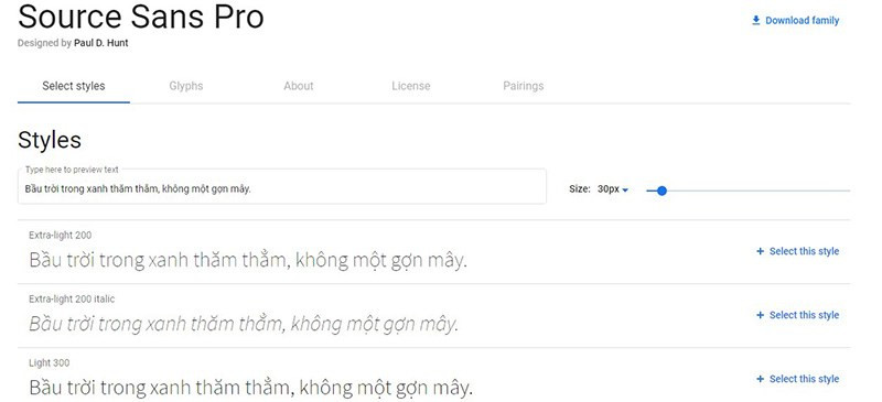 Tổng hợp 100+ Font chữ Tiếng Việt đẹp miễn phí từ Google Fonts