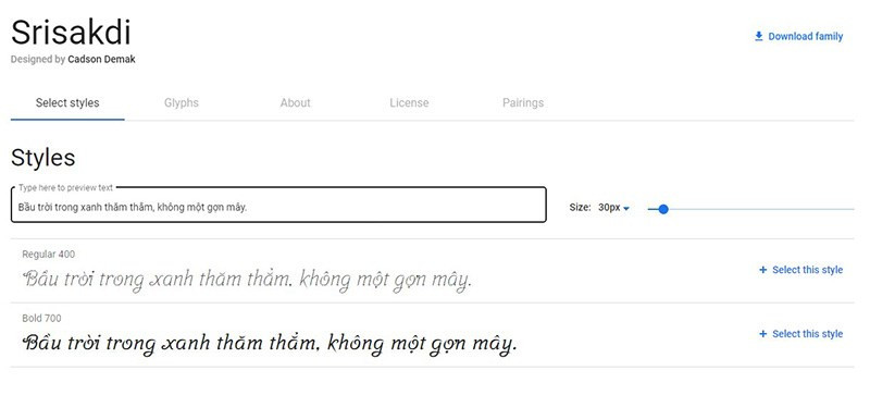 Tổng hợp 100+ Font chữ Tiếng Việt đẹp miễn phí từ Google Fonts