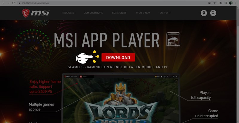 Tải MSI App Player