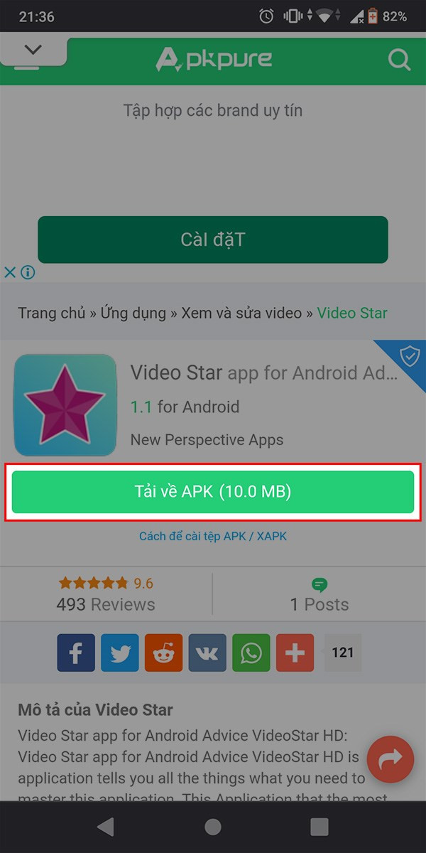 Tải Video Star APK