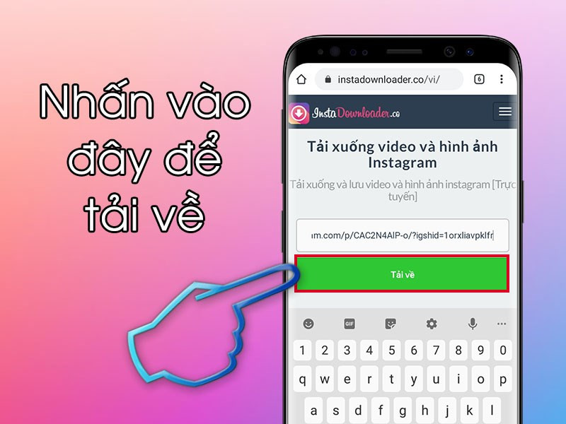 Tải xuống ảnh/video