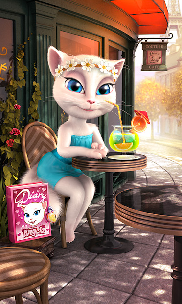 Khám Phá Thế Giới Của Talking Angela: Chơi Đùa Cùng Cô Mèo Thời Thượng