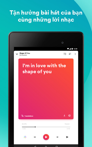 Tạo Lyrics Card với Musixmatch