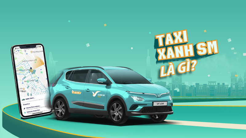 Taxi Xanh SM - hãng xe taxi thuần điện đầu tiên tại Việt Nam