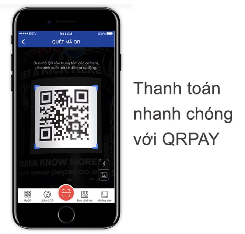 Thanh to&aacute;n nhanh ch&oacute;ng với QRPAY